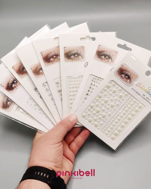 نگین مو چسبی